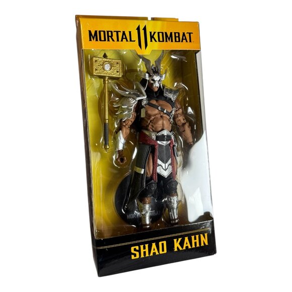 McFarlane Toys Mortal Kombat 11 Shao Kahn Platinum Kahn 1:12 MK - Picture 1 of 6